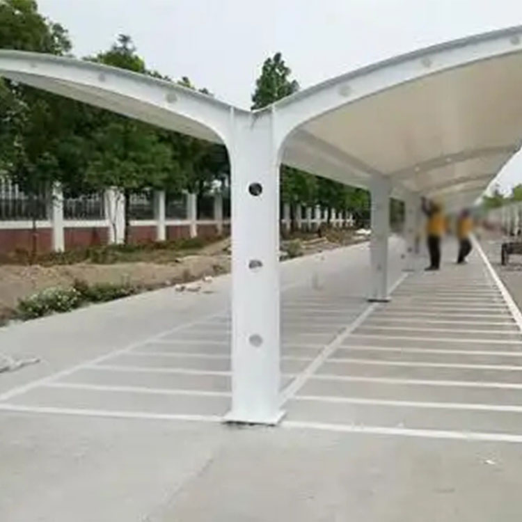 天河区膜结构电动车棚