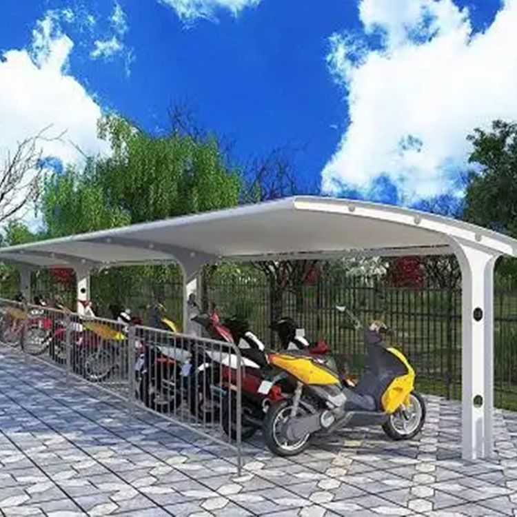 天河区膜结构电动车棚